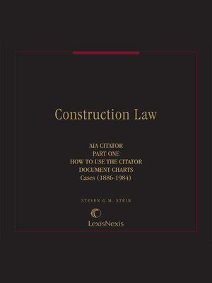 cover image of Construction Law